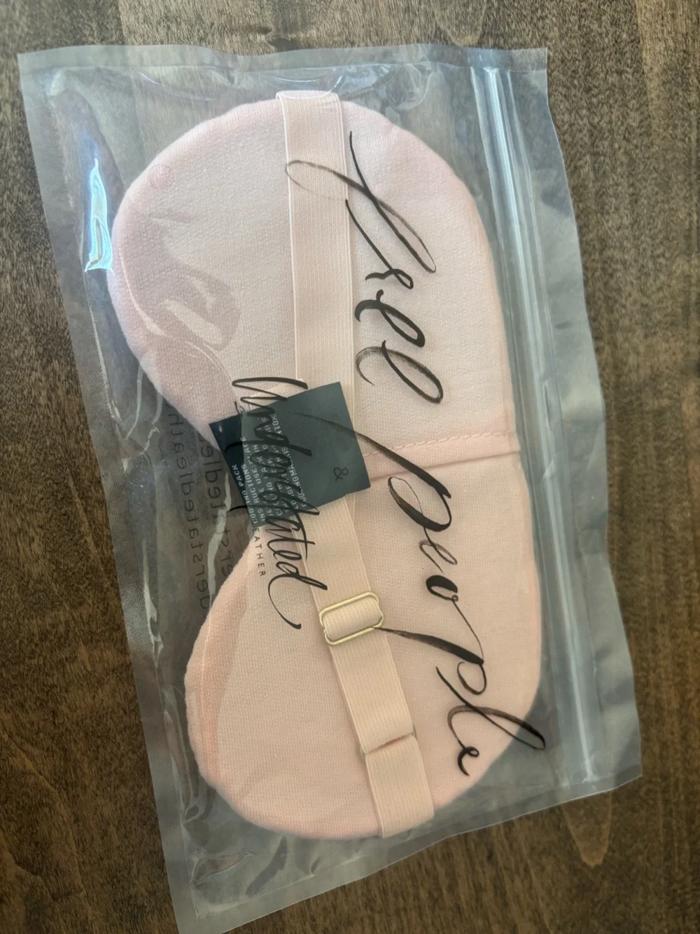 NEW Free People x Understated Leather Star Embroidered Sleep Eye Mask